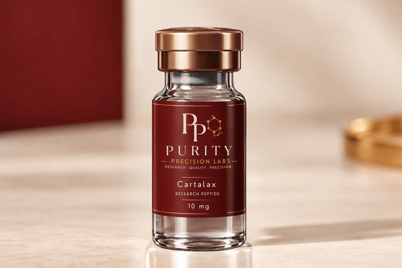 Cartalax 10 mg research peptide vial